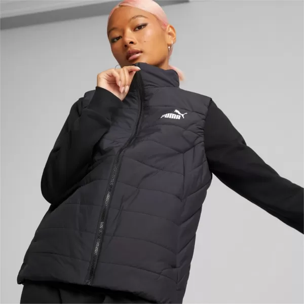 Ženski telovnik PUMA ESS PADDED VEST 848941-01 ČRNA 