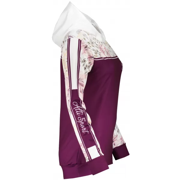  Ženski premium pulover ALTISPORT VOJ/ALW008MI01 BORDO 