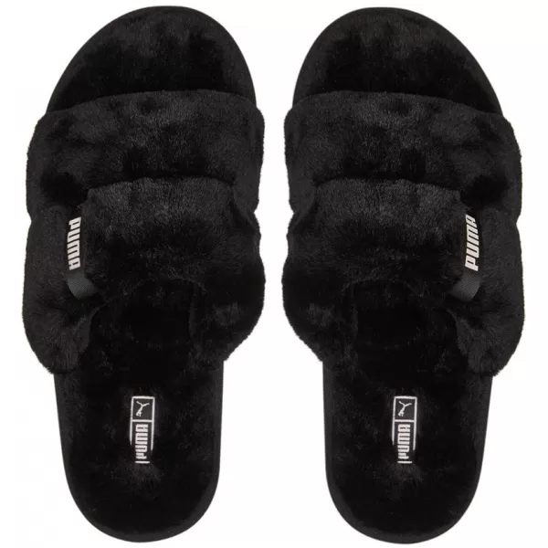  Ženski čevlji PUMA FLUFF SOLO 387522-01 ČRNA 