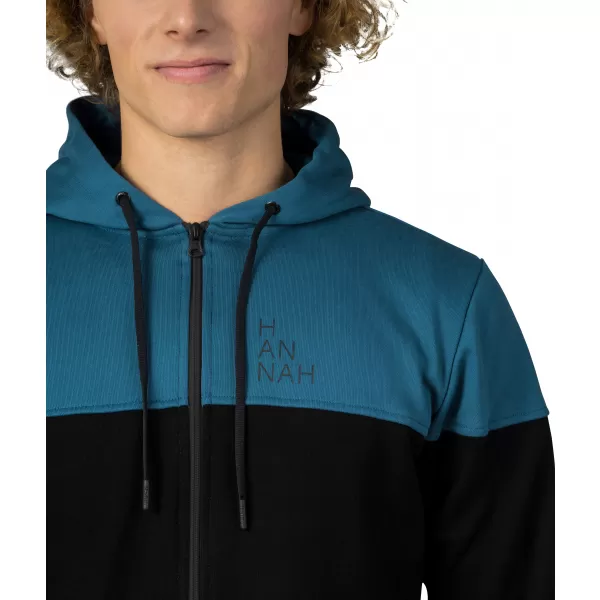  Moški pulover HANNAH FEZCO HOODY ANTRACIT/TEMEN DENIM 