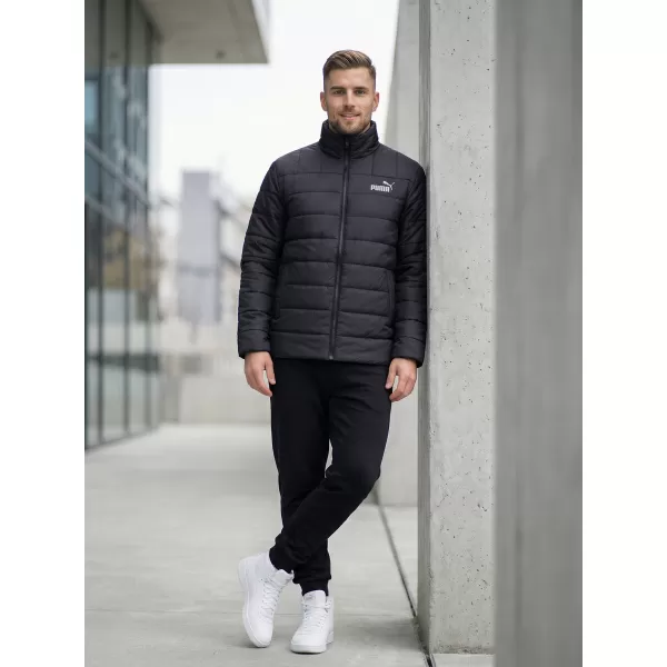  Moška jakna PUMA ESS+ PADDED JACKET 849349-01 ČRNA 