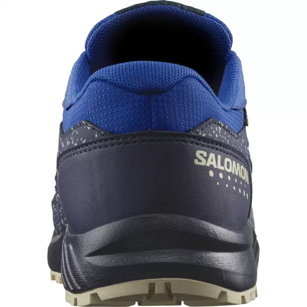  Otroški čevlji SALOMON OUTWAY CSWP JUNIOR L47377000 LAPIS MODRA/KARBON/BELJEN PESEK 