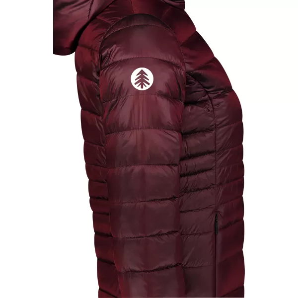  Ženska prešita jakna NORDBLANC SPARKLE NBWJL7947 BORDO 
