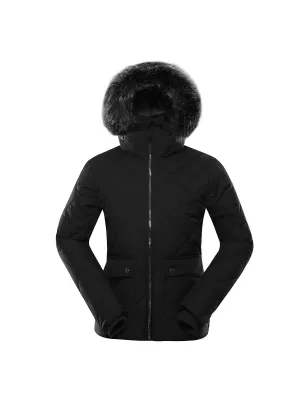 Ženska jakna ALPINE PRO LODERA LJCB593 ČRN