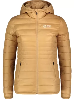 Ženska prešita jakna NORDBLANC SPARKLE NBWJL7947 BEŽ