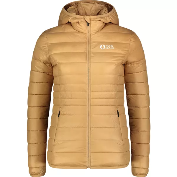 Ženska prešita jakna NORDBLANC SPARKLE NBWJL7947 BEŽ 