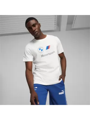 Moška majica s kratkimi rokavi PUMA BMW MMS ESS LOGO TEE 621314-02 BELA