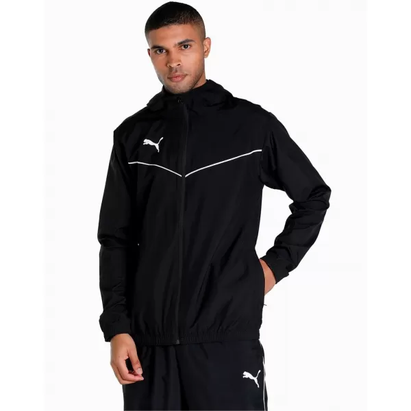  Moška jakna PUMA TEAMRISE ALL WEATHER JACKET 657396-03 ČRNA 