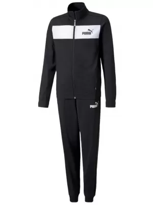 Otroški komplet trenirke PUMA POLY SUIT CL B 589371-01 ČRNA