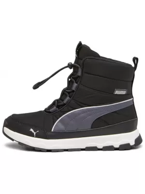 Otroški čevlji PUMA EVOLVE BOOT JR 392644-01 ČRNA