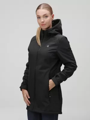 Ženska softshell jakna LOAP LUPUNA OLW2313 TEMNO SIVA