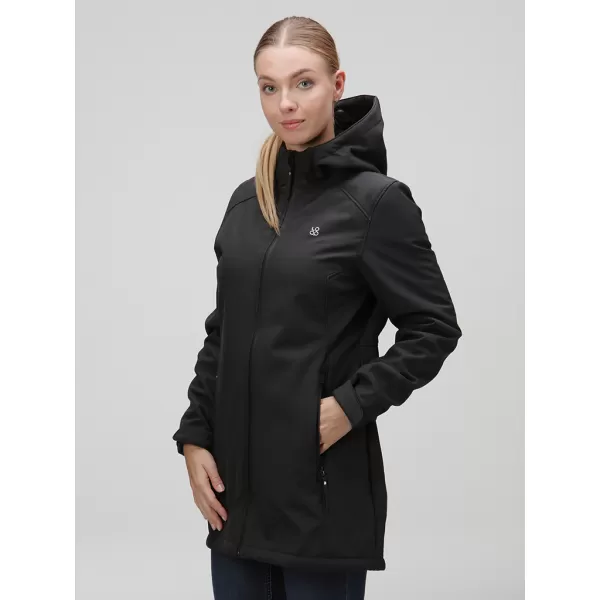  Ženska softshell jakna LOAP LUPUNA OLW2313 TEMNO SIVA 