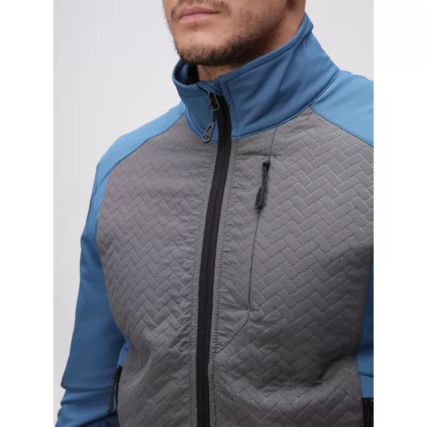  Moška softshell jakna LOAP URVAL OLM2313 TEMNO MODRA 