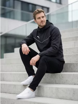 Moška jakna PUMA TEAMRISE ALL WEATHER JACKET 657396-03 ČRNA