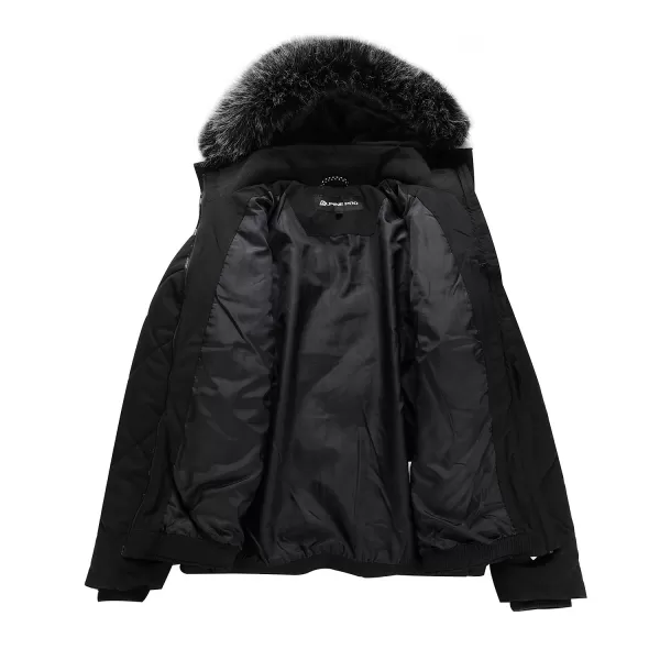  Ženska jakna ALPINE PRO LODERA LJCB593 ČRN 