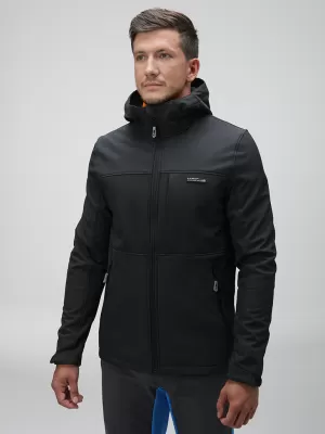 Moška softshell jakna LOAP LUPRON OLM2307 TEMNO SIVA
