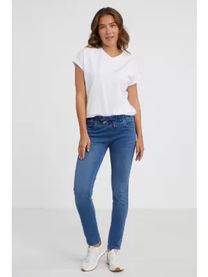 Ženske hlače SAM 73 LÍZA WK 801 TEMEN DENIM