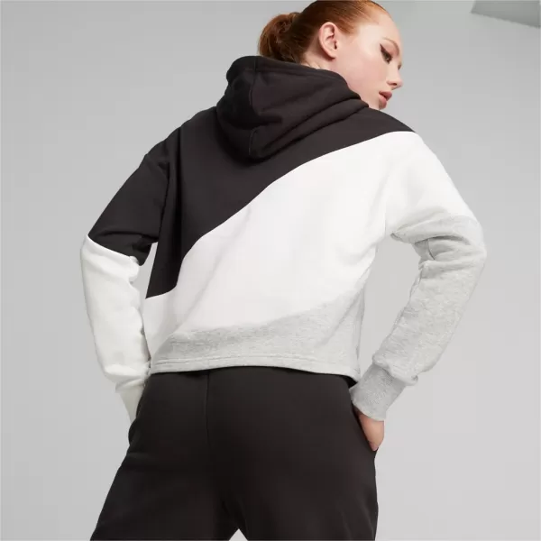  Ženski pulover PUMA POWER CAT HOODIE TR 673977-51 ČRNA 