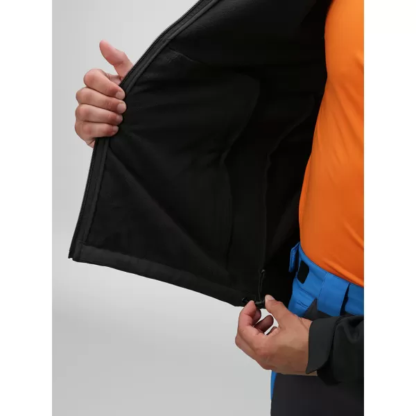  Moška softshell jakna LOAP LUPRON OLM2307 TEMNO SIVA 