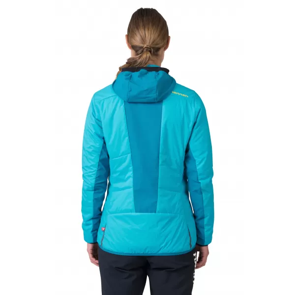  Ženska jakna HANNAH NAVA HOODY SCUBA MODRA/EMAJL MODRA 
