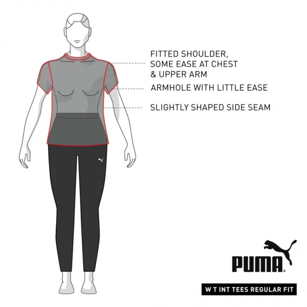  Ženska funkcionalna majica PUMA PERFORMANCE TEE W 520311-01 ČRNA 
