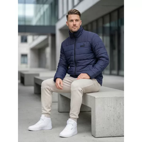  Moška jakna PUMA ESS+ PADDED JACKET 849349-06 MODRA 