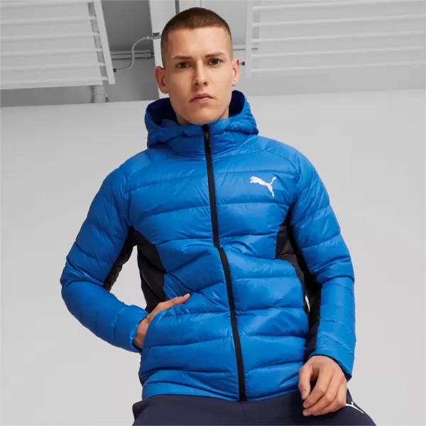  Moška jakna PUMA PACKLITE HOODED DOWN JACKET 849355-47 MODRA 
