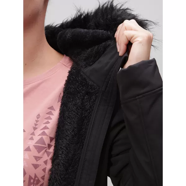  Ženska softshell jakna LOAP LUNELLA OLW2309 ČRNA 