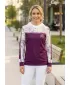 Ženski premium pulover ALTISPORT VOJ/ALW008MI01 BORDO