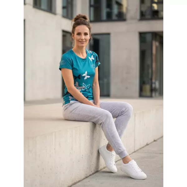  Ženska premium funkcionalna majica ALTISPORT VOJ/ALW002TR01 KEROZIN/BELA 