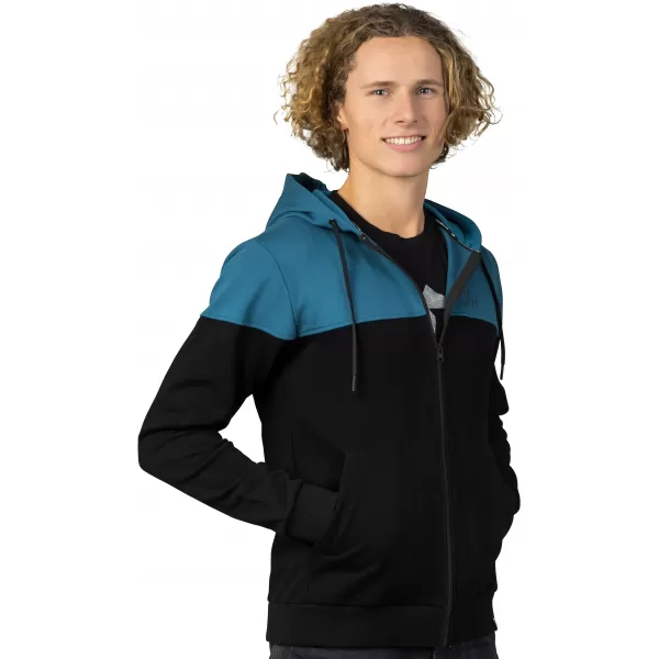  Moški pulover HANNAH FEZCO HOODY ANTRACIT/TEMEN DENIM 