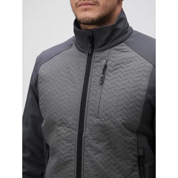  Moška softshell jakna LOAP URVAL OLM2313 TEMNO SIVA 