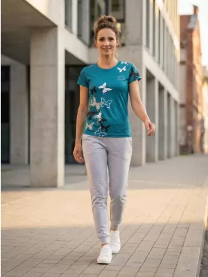 Ženska premium funkcionalna majica ALTISPORT VOJ/ALW002TR01 KEROZIN/BELA