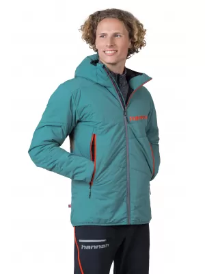 Moška jakna HANNAH GABBER HOODY OLJNO MODRA