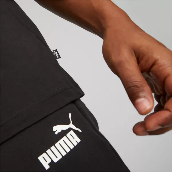  Moška majica s kratkimi rokavi PUMA ESS SMALL LOGO TEE 586668-01 ČRNA 