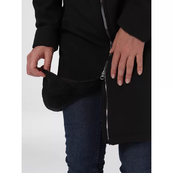  Ženska softshell jakna LOAP LUNELLA OLW2309 ČRNA 