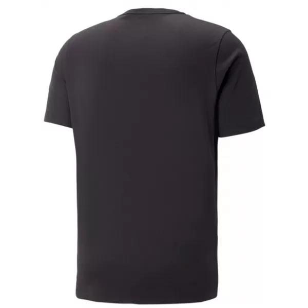  Moška majica s kratkimi rokavi PUMA ESS+ 2 COL LOGO TEE 586759-61 ČRNA 