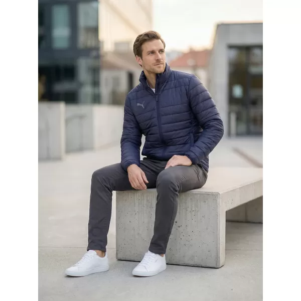 Moška jakna PUMA TEAMLIGA LIGHT JACKET 657617-06 MODRA 