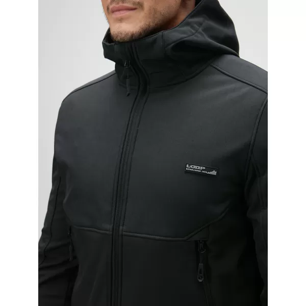  Moška softshell jakna LOAP LUPP XLM2303 ČRNA 