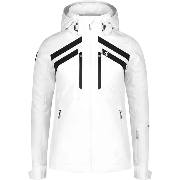  Ženska smučarska jakna NORDBLANC CREVASSE NBWJL7932 BELA 