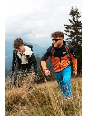 Moške nepremočljive športne hlače NORDBLANC ZESTILY NBFPM7960 MODRA