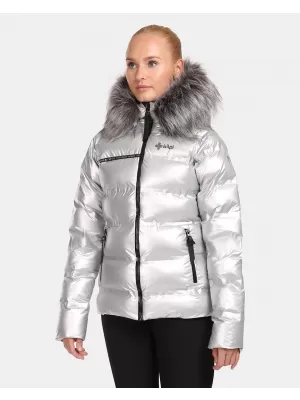 Ženska zimska jakna KILPI LTD SIRIUS-W UL0142KI SREBRO