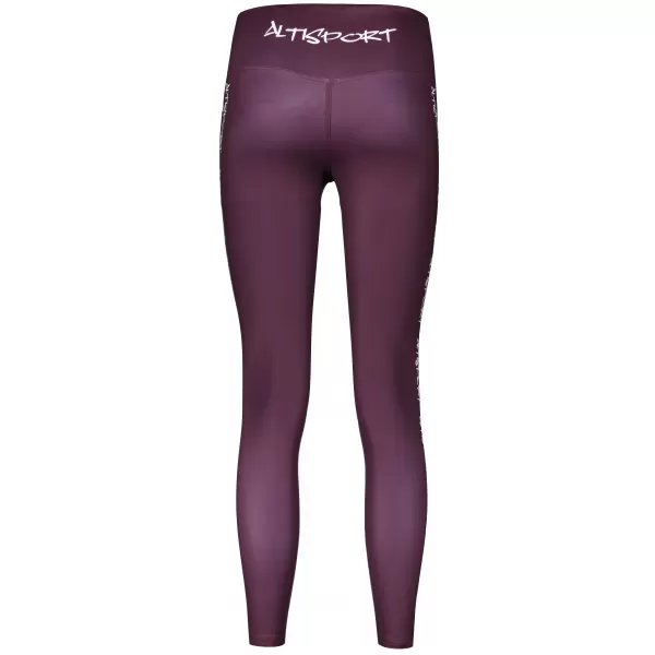  Ženske dolge premium pajkice ALTISPORT VOJ/ALW021LEG01 VIJOLIČNA 