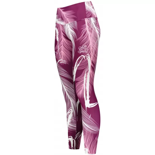  Ženske dolge premium pajkice ALTISPORT VOJ/ALW001LEG01 FUKSIJA 