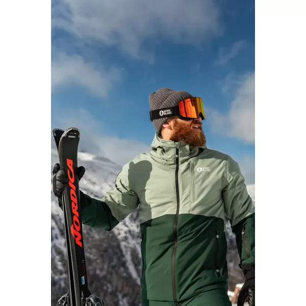  Moška smučarska jakna NORDBLANC START NBWJM7925 ZELENA 