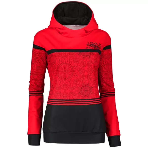  Ženski premium pulover ALTISPORT VOJ/ALW023MI01 RDEČA 