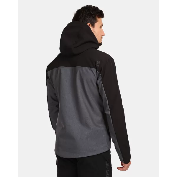  Moška softshell jakna KILPI RAVIO-M UM0126KI TEMNO SIVA 