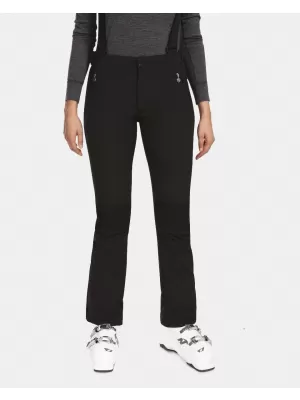 Ženske softshell smučarske hlače KILPI DIONE-W UL0408KI ČRNA