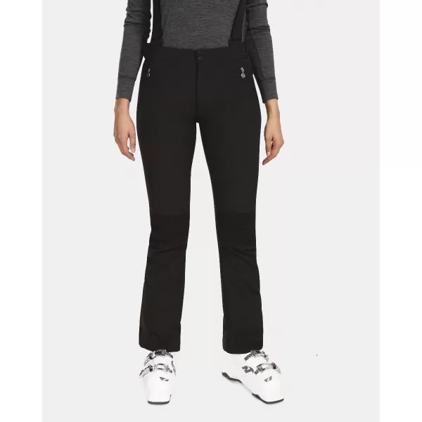  Ženske softshell smučarske hlače KILPI DIONE-W UL0408KI ČRNA 