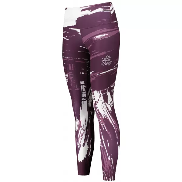  Ženske dolge premium pajkice ALTISPORT VOJ/ALW010LEG01 VIJOLIČNA 